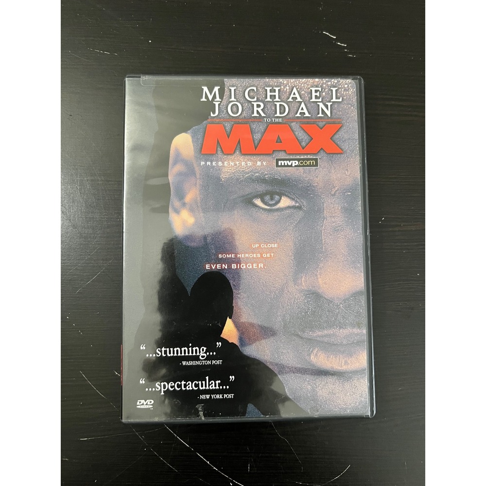 Michael Jordan to the Max DVD 2000 NBA Basketball Documentary Chicago Bulls